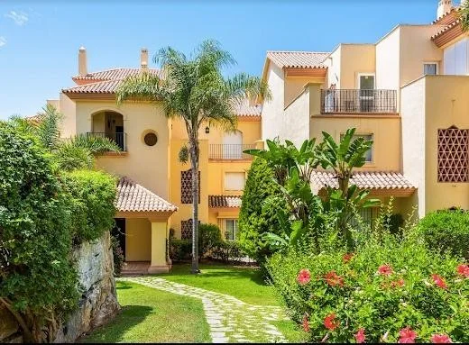 Residential building and garden