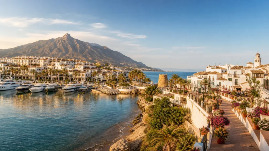 Marbella and Estepona coastal property comparison
