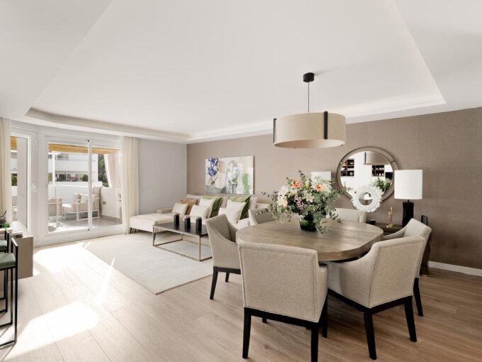 Furnished 4 Bedroom Apartment for Rent in Nueva Andalucía, Marbella