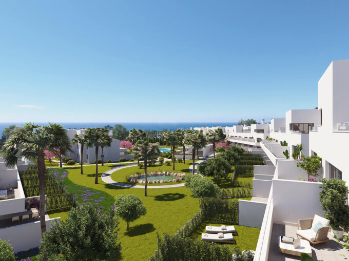 Furnished 2 Bedroom Apartment for Rent in Cancelada, Estepona