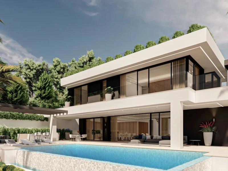 6 Bedroom Private Villa for Sale in La Carolina, Milla de Oro, Marbella