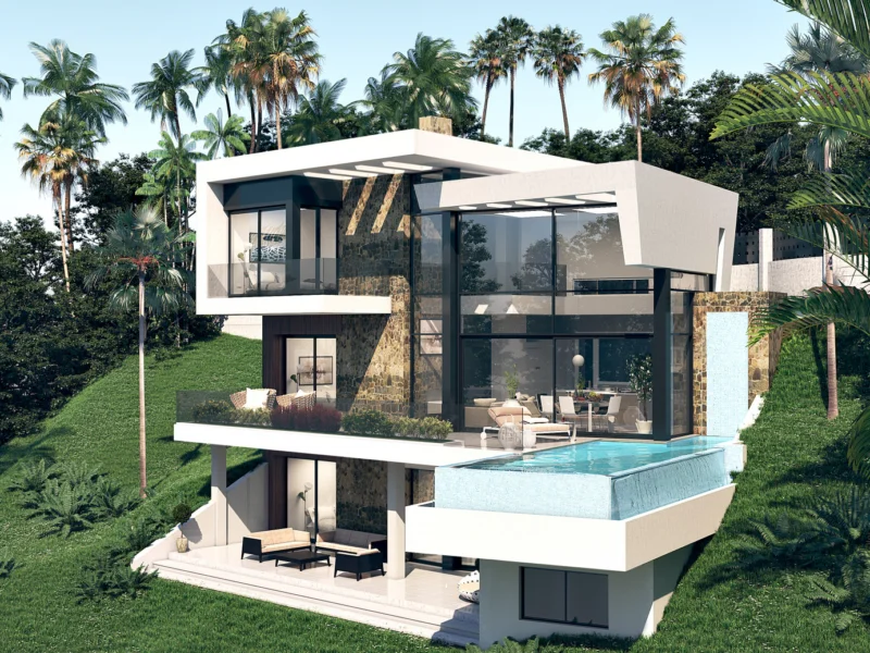 3 Bedroom Private Villa for Sale in La Alqueria, Estepona