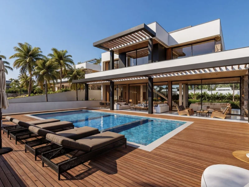 5 Bedroom Private Villa with Terrace for Sale in Bel Air, Nueva Milla de Oro, Estepona