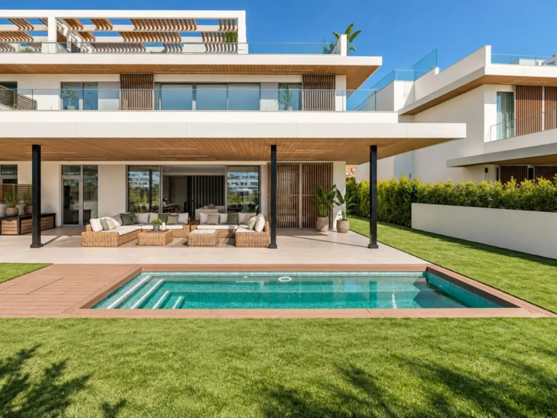 Furnished 3 Bedroom Apartment with Terrace for Rent in Santa Clara Golf, Los Monteros, Marbella