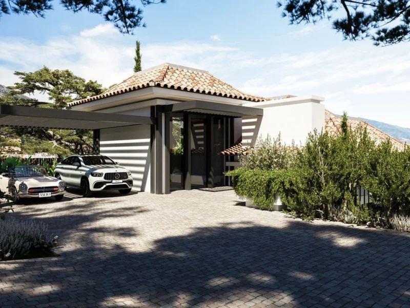 3 Bedroom Private Villa with Terrace for Sale in Milla de Oro, Marbella