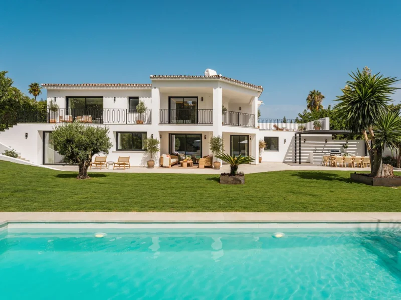4 Bedroom Private Villa with Terrace for Sale in Nagüeles, Marbella