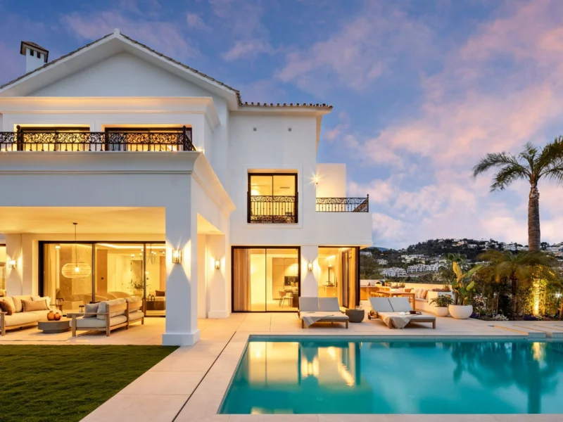 5 Bedroom Private Villa with Terrace for Sale in Los Arqueros, Benahavís