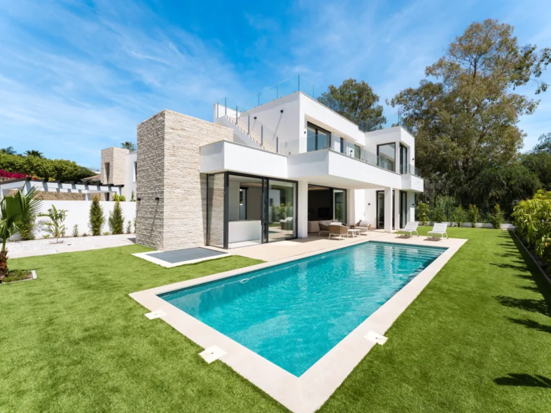 5 Bedroom Private Villa with Terrace for Sale in Monte Biarritz, Nueva Milla de Oro, Estepona