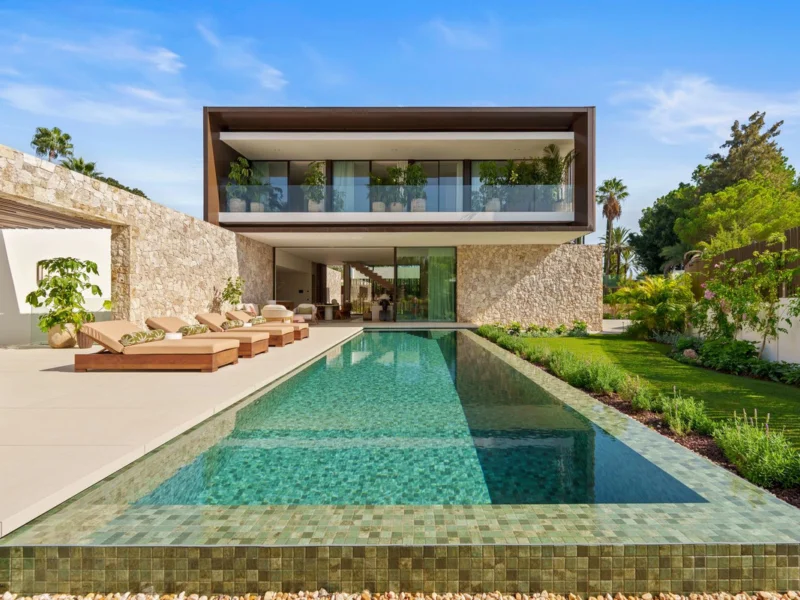 5 Bedroom Private Villa with Terrace for Sale in Milla de Oro, Marbella