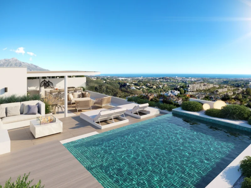 4 Bedroom Apartment with Terrace for Sale in The View Marbella, Benahavís