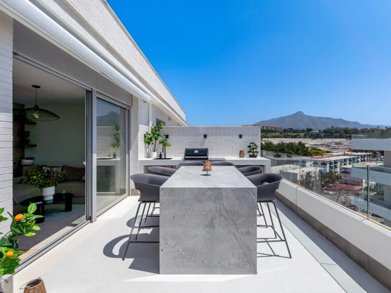 Furnished 2 Bedroom Apartment for Rent in La Campaña, Nueva Andalucía, Marbella