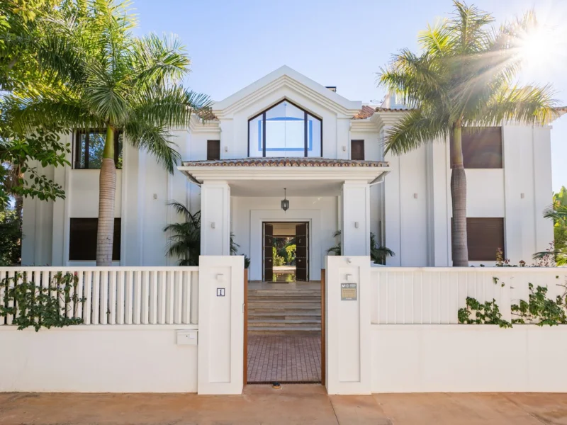 7 Bedroom Private Villa with Terrace for Sale in Guadalmina Baja, San Pedro de Alcántara