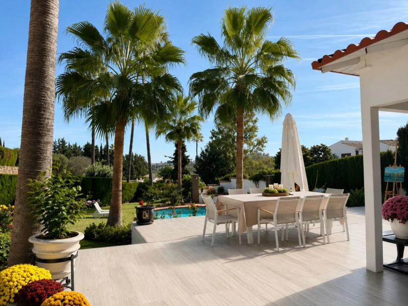Furnished 8 Bedroom Private Villa for Rent in Estepona