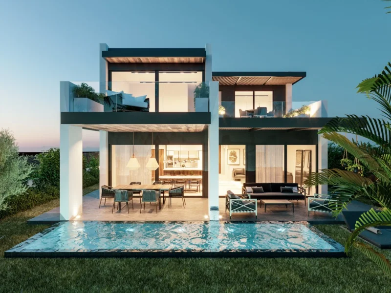 4 Bedroom Private Villa with Terrace for Sale in Estepona